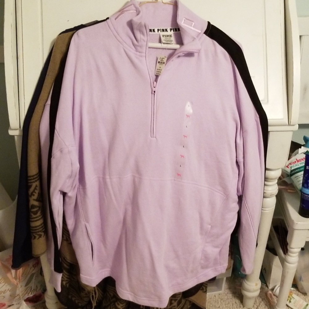 PINK 1/4 zip